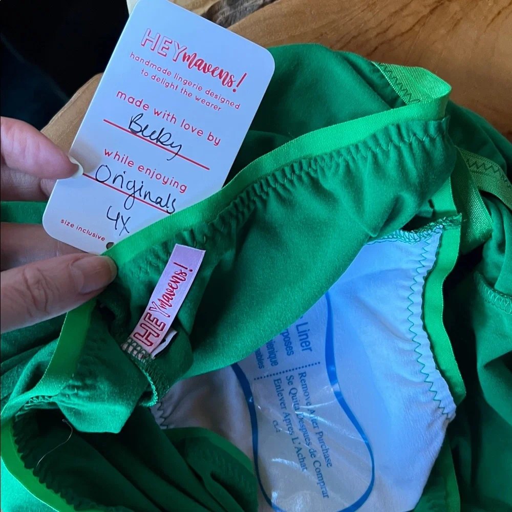 HEY mavens Green Women's Panties NWT 4X - Picture 13 of 14